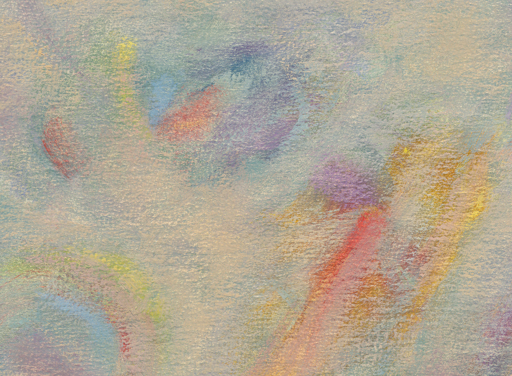 Modern Abstract Impressionist Colorful Painting Giclée Print Crop 3