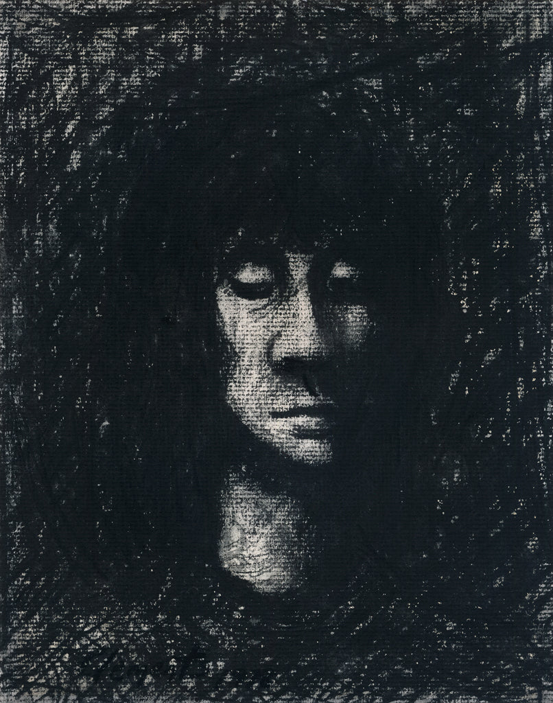 Dark Imaginary Drawing of Man Giclée Print